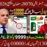 9999 Online Registration 8070 | Ramzan Package 2026 | PM Relief 13000 | Nigehban Card 10000 Apply