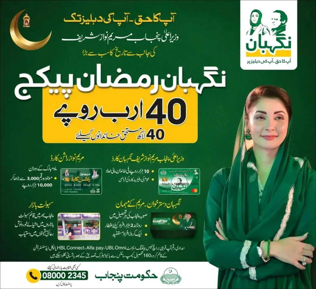 9999 Ramzan Package 2026 | Maryam Nawaz Nigehban Card 10000 Apply Code | 13000 Check Karne Ka Tarika