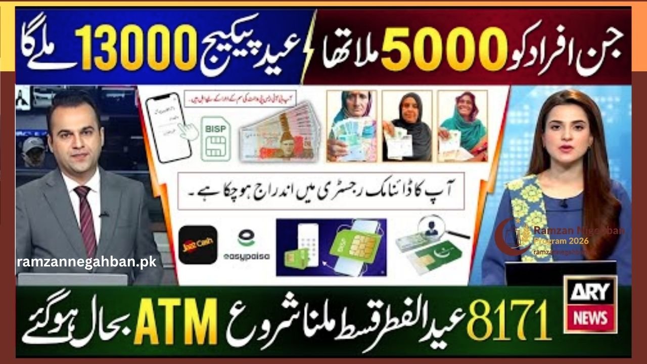 Mubarak Ho! Ramzan Package 2026: 9999 CNIC Check 13000, Eid Package 10000, and 8171 New Updates